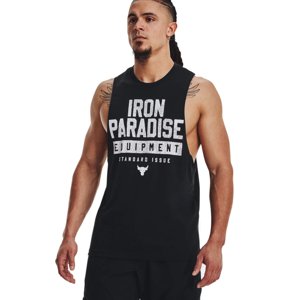 UNDER ARMOUR PROJECT ROCK-UA PROJECT ROCK IRON MUSCLE TANK-BLK