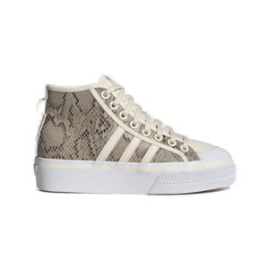 ADIDAS ORIGINALS-Nizza Platform Mid wonder white/wonder white/core black