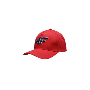 4F JUNIOR-BASEBALL CAP  M107-62S-RED Piros 45/54cm