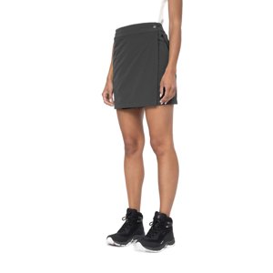 4F-SKIRT FNK  F005-22S-ANTHRACITE Fekete L