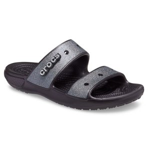 CROCS-Classic Croc Glitter II Sandal black