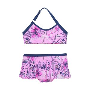 COLOR KIDS-Bikini W. Skirt - AOP, begonia pink