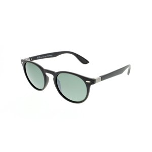 H.I.S. POLARIZED-HPS08118-1, black, green with silver flash POL, 48-21-144 Fekete 48-21-144