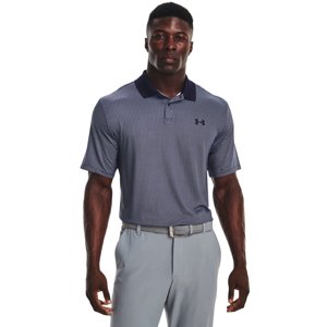 UNDER ARMOUR-UA Perf 3.0 Printed Polo-NVY