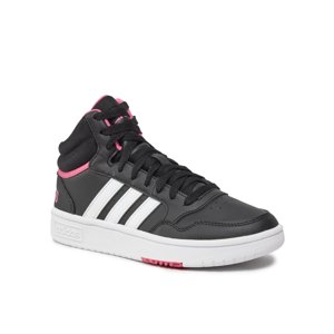 ADIDAS-Hoops 3.0 Mid core black/cloud white/pink fusion Fekete 41 1/3