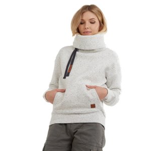 FUNDANGO-Aliz Pullover-171-stone heather Fekete XS