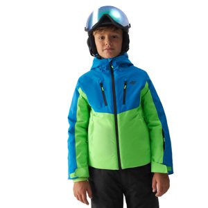 4F JUNIOR-TECHNICAL JACKET-JAW23TTJAM300-35S-TURQUOISE