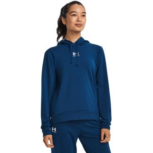 UNDER ARMOUR-Rival Terry Hoodie-BLU 426