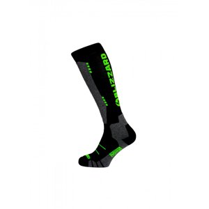 BLIZZARD-Wool Sport Junior ski socks, black/green