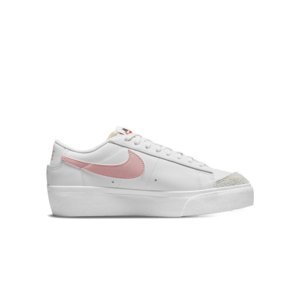 NIKE-Blazer Low Platform white/summit white/black/pink glaze Fehér 40