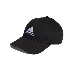 ADIDAS-BBALL CAP COT BLACK/WHITE Kids Fekete 50/52cm