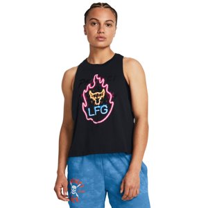 UNDER ARMOUR PROJECT ROCK-PROJECT ROCK W Neon Flame Tank-BLK