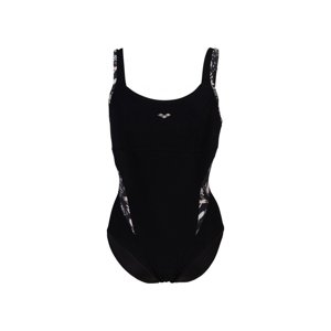 ARENA-WO BODYLIFT SWIMSUIT FRANCY STRAP BACK C CUP Fekete XXL