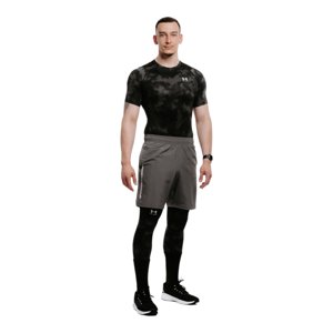 UNDER ARMOUR-UA HG Armour Printed SS-BLK Fekete XL