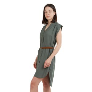 FUNDANGO-Mona Dress-537-khaki Zöld L