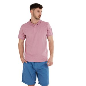 FUNDANGO-Incognito Mono Poloshirt-345-raspberry Rózsaszín XL