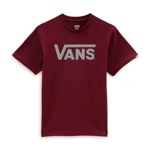 VANS-CLASSIC -B Burgundy/Grey Piros S