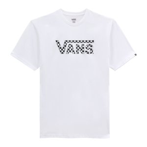 VANS-CHECKERED -B WHITE-BLACK Fehér XL