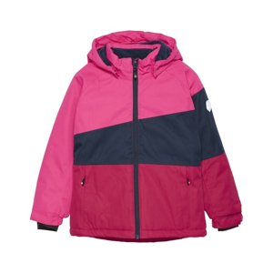 COLOR KIDS-Ski Jacket - Colorblock, fuchsia purple