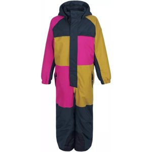 COLOR KIDS-Coverall colorblock, AF 10.000, festival fuchsia