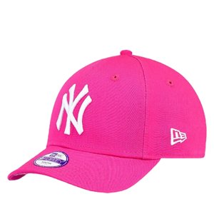 NEW ERA-940 MLB LEAGUE BASIC NY YANKEES PINK/WHITE KIDS NOS Rózsaszín 53,9/55,8cm
