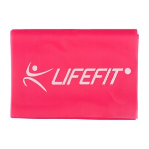 LIFEFIT-Gum. stuha 120x15, 0,35mm TRL Rózsaszín