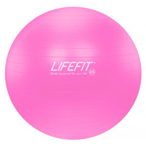 LIFEFIT-Gym. lopta anti burst, ružová 65 cm TRL Rózsaszín