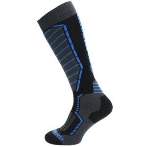 BLIZZARD-Profi ski socks black/anthracite/blue Szürke 31/34