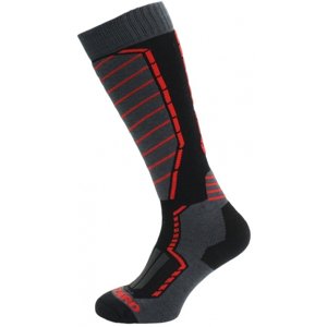 BLIZZARD-Profi ski socks, black/anthracite/red Fekete 39/42