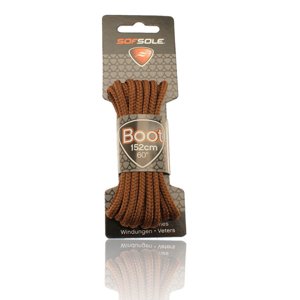SOFSOLE-LACES OUTDOOR 801942 LIGHT BROWN WAXED 152 CM Barna 152 cm