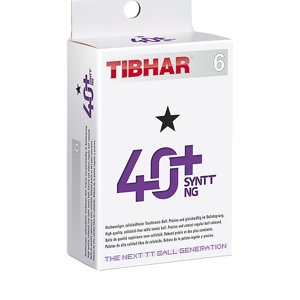 TIBHAR-Balls 40+ SynTT NG 6 pack Fehér