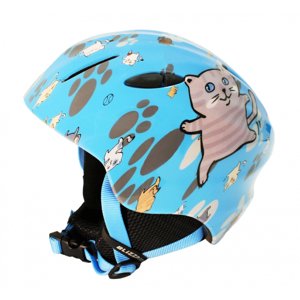 BLIZZARD-Magnum ski helmet junior, blue cat shiny Kék 52/56 cm 20/21