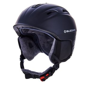 BLIZZARD-Demon ski helmet, black matt/silver squares 20 Fekete 60/62 cm 20/21