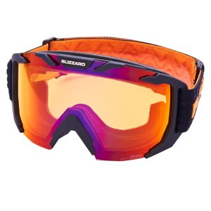BLIZZARD-Ski Gog. 925 MDAZWO, black matt, orange1, infrared REVO SONA Fekete UNI