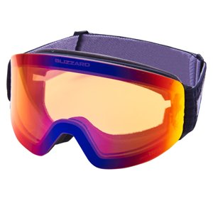 BLIZZARD-Ski Gog. 932 MDAZWO, black , orange1, infrared REVO SONAR Fekete UNI