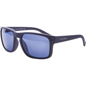 BLIZZARD-Sun glasses PCSC606111, rubber black + gun decor points, 65- Fekete 65-17-135