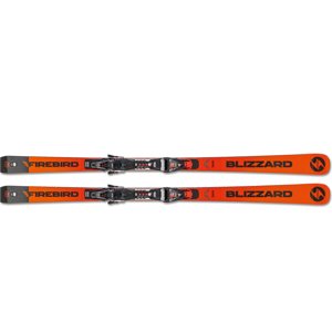 BLIZZARD-FIREBIRD WRC + XCELL 12 DEMO, black/anthracite/orange Narancssárga 180 cm 19/20