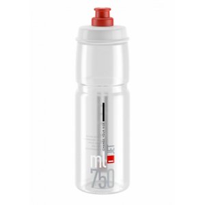 ELITE-Fľaša JET transparentná červené logo 750 ml Fehér