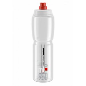 ELITE-Fľaša JET transparentná červené logo 950 ml Fehér