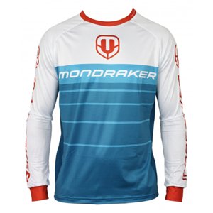 MONDRAKER-Enduro/Trail Jersey long, petrol/white/red Kék M