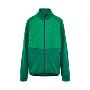 COLOR KIDS-Fleece jacket w/Effect-Golf Green Zöld 128