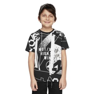 4F-BOYS-t-shirt-HJL21-JTSM005-10S-White Fehér 140