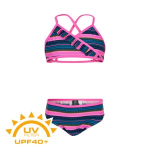 COLOR KIDS-Bikini AOP UPF 40+ Sugar Pink Rózsaszín 104