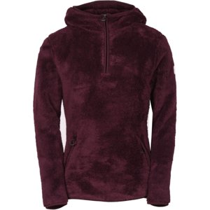 FUNDANGO-OLIVIA Pile Pullover-398-aubergine Lila XS