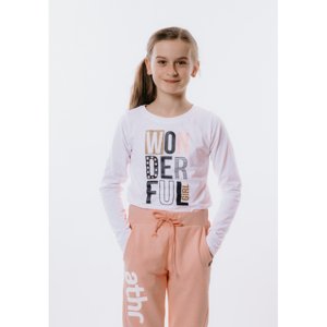 AUTHORITY KIDS-T-WONDERFUL white Fehér 128/134