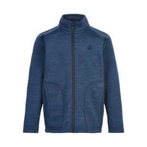 COLOR KIDS-BOYS Fleece jacket, melange,dark blue Kék 128