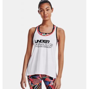 UNDER ARMOUR-Knockout Tank CB Graphic-WHT