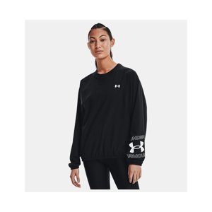 UNDER ARMOUR-Woven Graphic Crew-BLK
