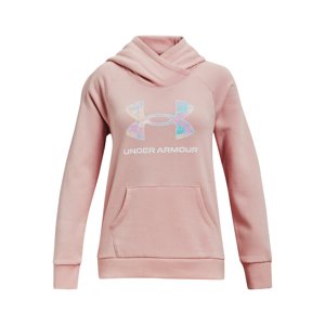 UNDER ARMOUR-Rival Logo Hoodie-PNK