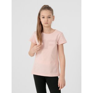 4F-GIRLS T-SHIRT JTSD005-65S-PALE CORAL